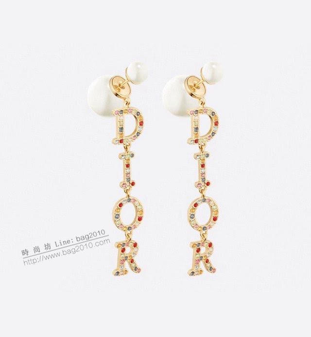 Dior飾品 迪奧經典熱銷款字母耳環 耳飾  zgd1269